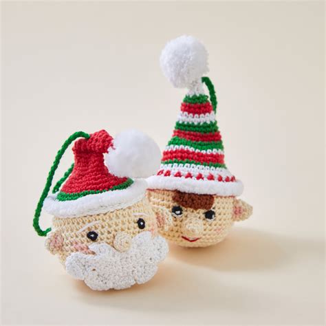 Charms (Set Of 2) Santa And Elf | BusyKnots