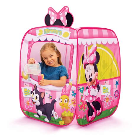 Buy Disney Minnie Mouse Minnie Lemonade Stand IndoorOutdoor Play Tent ...
