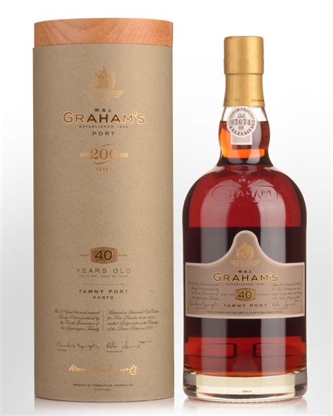 Graham's 40 Year Old Tawny Port | Nicks Wine Merchants