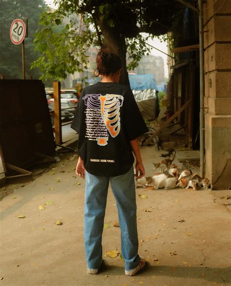 Ghor Kaliyug // Black Oversized Unisex T-shirt – House of Brahma