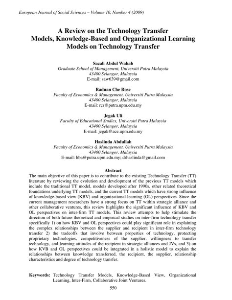 Image result for Models of Technology Transfer