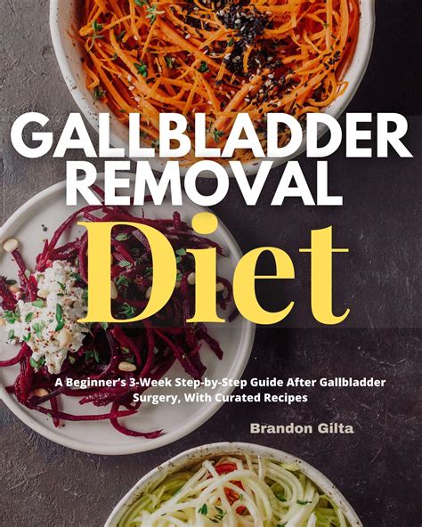 Gallbladder Removal Diet: A Beginner’s 3-Week Step-by-Step Guide After Gallbladder Surgery, With ...
