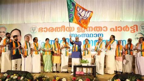Prahlad Joshi officially announces Rajeev Chandrasekhar as BJP chief in ...