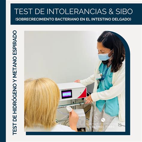 TEST DE INTOLERANCIAS & SIBO - Instituto de Aparato Digestivo Teknon