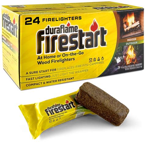 Fire Starter for Indoor and Outdoor Use - Quick Ignition Fire Logs for ...
