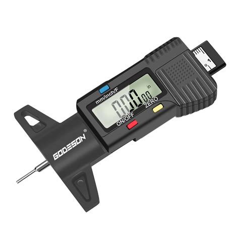 GODESON Digital Tire Tread Depth Gauge,Tire Tread Depth Gauge with 3 ...
