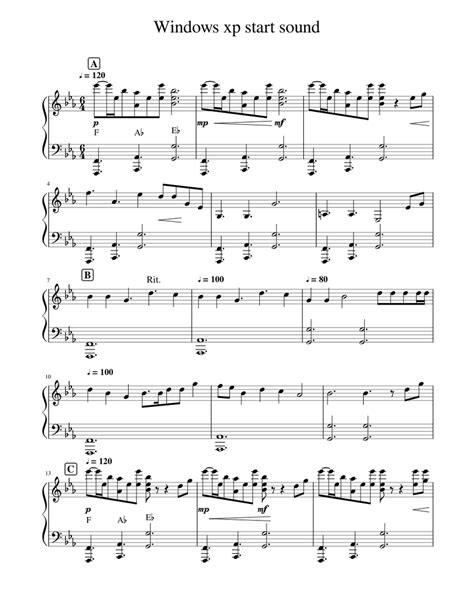 Windows XP Piano 的图像结果