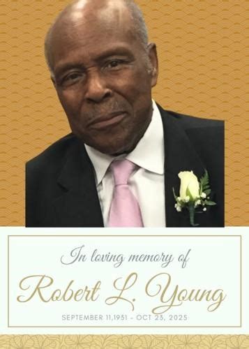 Robert Lewis Young Obituary (2025) - Raleigh, NC - Steven L Lyons ...