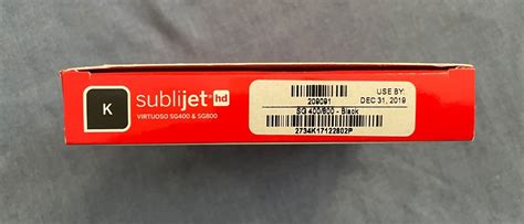 Sealed Sawgrass Sublijet HD K Black Ink 209091 India | Ubuy