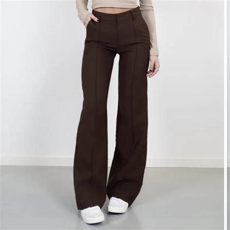Women's Brown Trousers | Depop