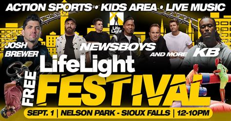 LifeLight Festival - Sioux Falls, Nelson Park, Sioux Falls, 1 September ...