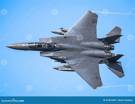 F15 fast jet stock image. Image of force, fighter, usaf - 47407699