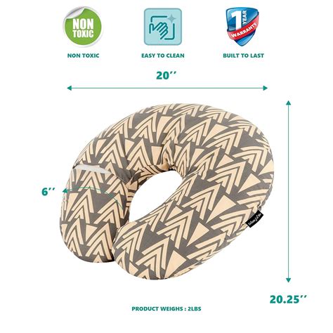 Buy Dream On Me Beeboo Nursing Pillow and Positioner, Breastfeeding and ...