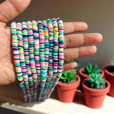 Buy Multicolor Fimo / Clay Beads for Jewellery Making at lowest price ...