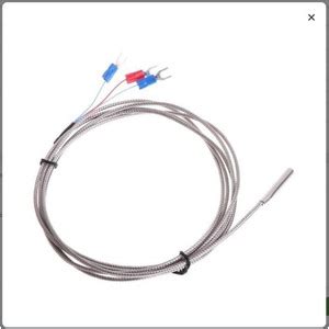 Jual Thermocouple RTD PT100 Temperature Sensor 3Wire Thermocouple - 1M ...