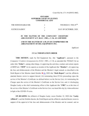 Fillable Online motion-record-and-applicant-for-tribalscale-inc ...