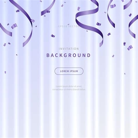 Invitation background with very peri color | Premium Vector