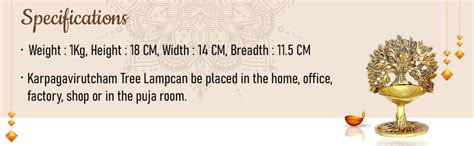 Buy Aalayam Selveer Kalpavriksha Tree Diya | Karpaga Viruksham Tree ...