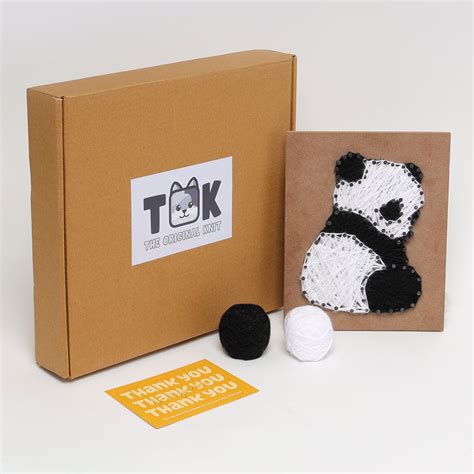 DIY String Art Kit - Panda – The Original Knit