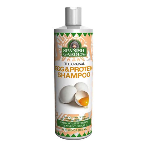 Spanish Garden Original Egg and Protein Shampoo, 16 Oz