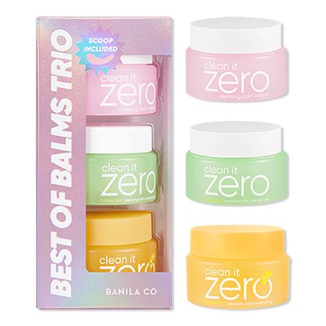 Banila Co Clean it Zero Best of Balms Trio – Kicks Machine