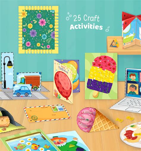 Imagimake My First Craft Kit, Scissor Activity Book, Origami Kit, Art ...