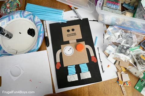 Cardboard Robot Project 的图像结果