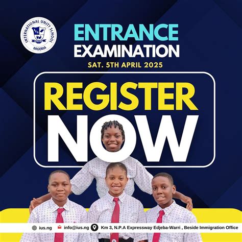 2025/2026 Academic Session Entrance Examination, N.P.A Housing Estate ...