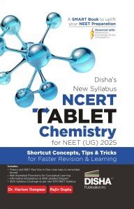 Disha's New Syllabus NCERT Tablet Chemistry for NEET (UG) 2025 ...