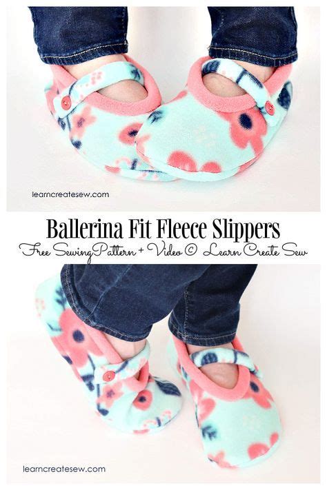 Image result for Fleece Slipper Pattern
