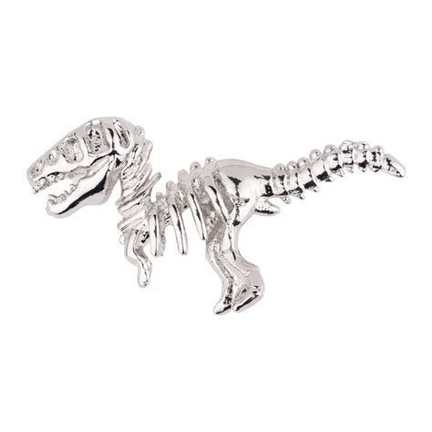 Buy The Tie Hub Dinosaur Silver Lapel Pins For Men at Amazon.in