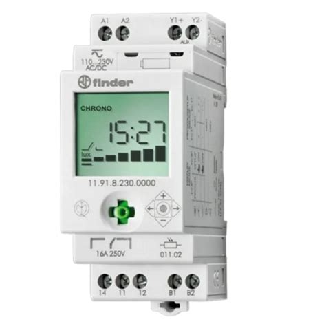 11.91.8.230.0000 Finder | Finder Timer Light Switch 110 → 230 V, 1 ...