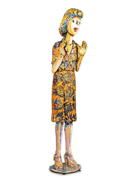 Viola Frey | July II B (1982) | MutualArt