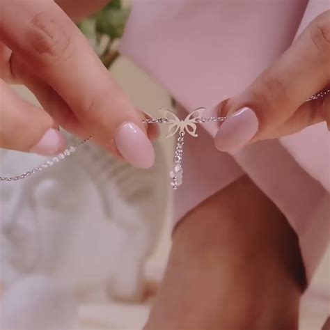 Buy Butterfly Dreams Rhodium-Plated Women's Silver Anklet – Zavya