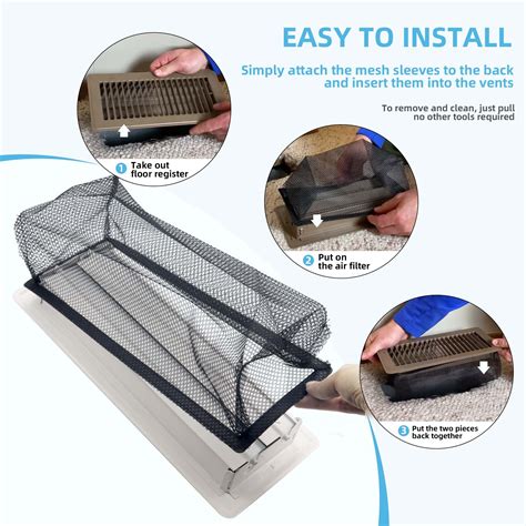 Snapklik.com : Floor Register Cover Trap, Floor Vent Filters Screen For ...