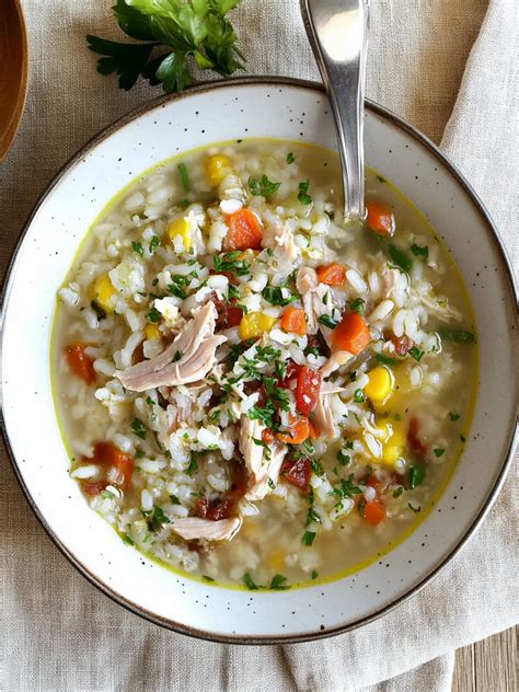 Ultimate Leftover Turkey & Rice Soup for Delicious Comfort