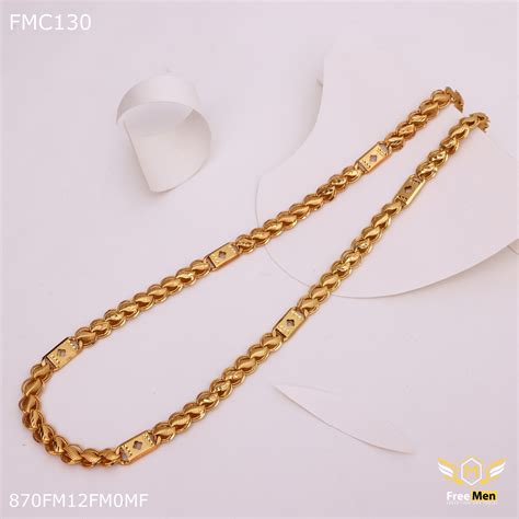 Freemen Best Double Ring Leaf Flower Chain for Man - FMC130 – Freemen®