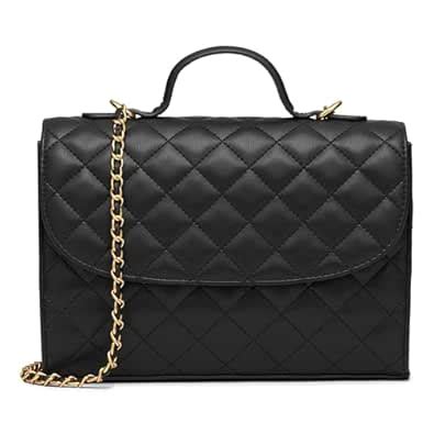 Buy Miraggio Women's Delilah Quilted Bag with Detachable Sling Strap ...
