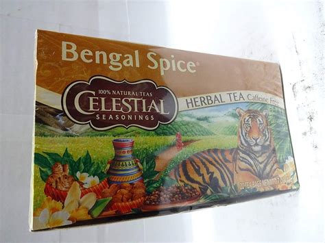 Amazon.com: Celestial Seasonings Herb Tea Bengal Spice 20 Bag : Grocery ...
