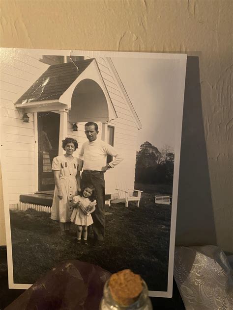 The little girl in the picture is my mom’s aunt and the only other ...