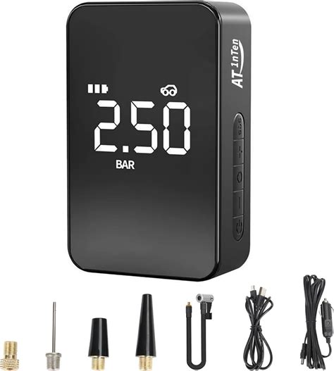 Buy AT1nTen Tire Inflator Portable Air Compressor, Digital Display ...
