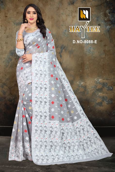 Haytee Presents Bomkai 8088 Saree Collection