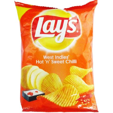 Lays Potato Chips - Hot and Sweet Chili, 25g Pack : Amazon.in: Grocery ...