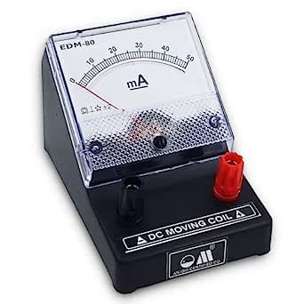 OM® Meters EDM-80 Desk Stand Analog 0-50mA DC Milli Ammeter | Ampere ...