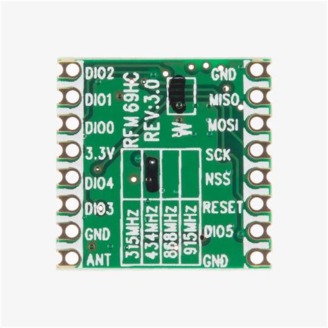 RFM69HCW 915 MHz Wireless Receiving Module – QuartzComponents