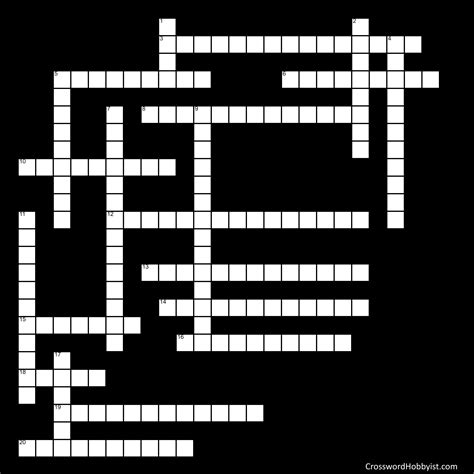 Speak Human - Crossword Puzzle