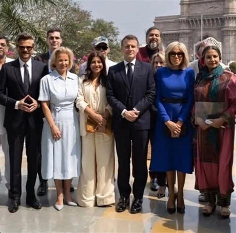 Ricky Kej meets Emmanuel Macron in Mumbai during India visit