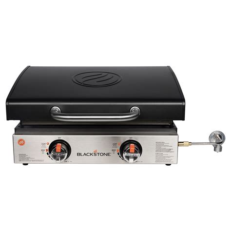 Blackstone 1813 Stainless Steel Propane Gas Hood Portable, Flat Griddle ...