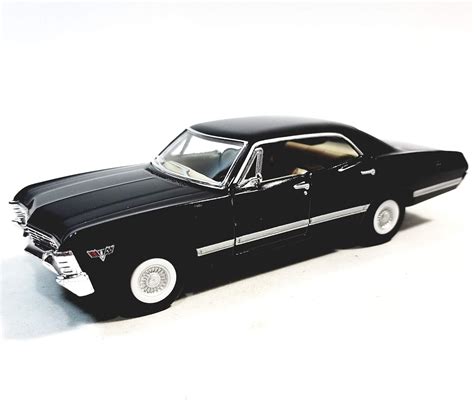 Kinsmart Jet Black 1967 Chevy Impala 4 Door Hardtop India | Ubuy