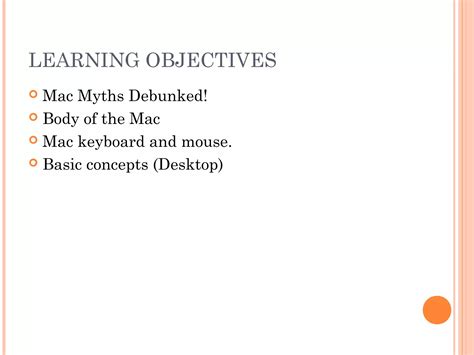 Introduction to Mac OSX | PPT